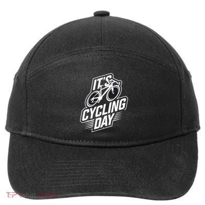ItS Cycling Day For Cyclist Accessories Cycling 7-Panel Snapback Hat