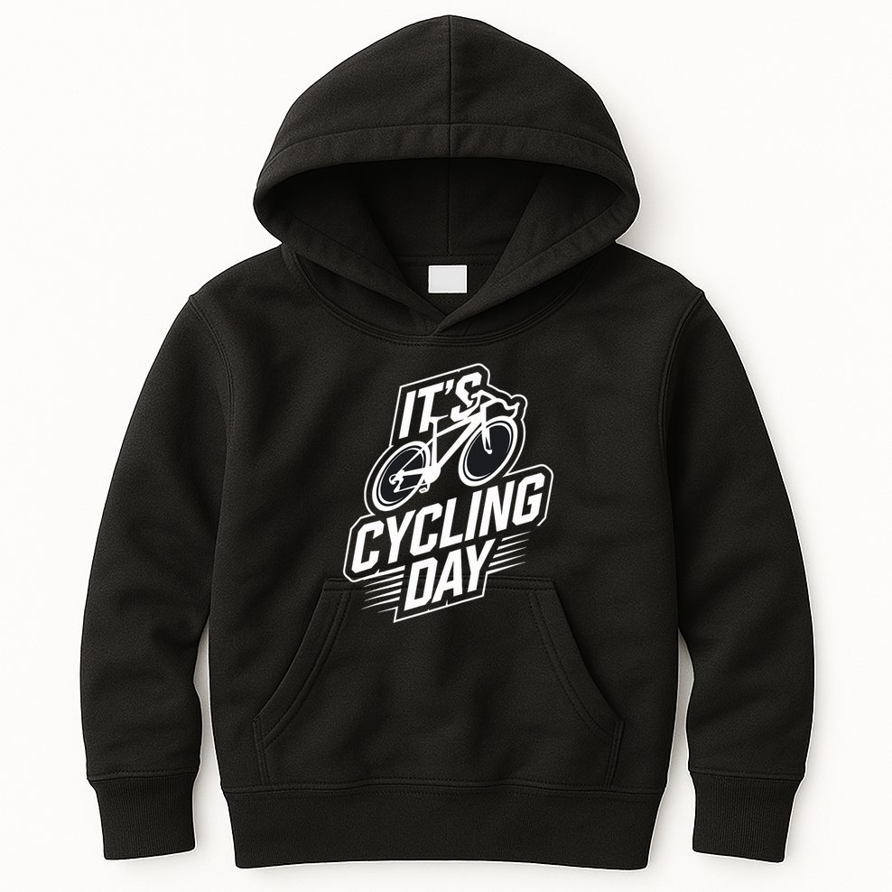 ItS Cycling Day For Cyclist Accessories Cycling Kids Hoodie