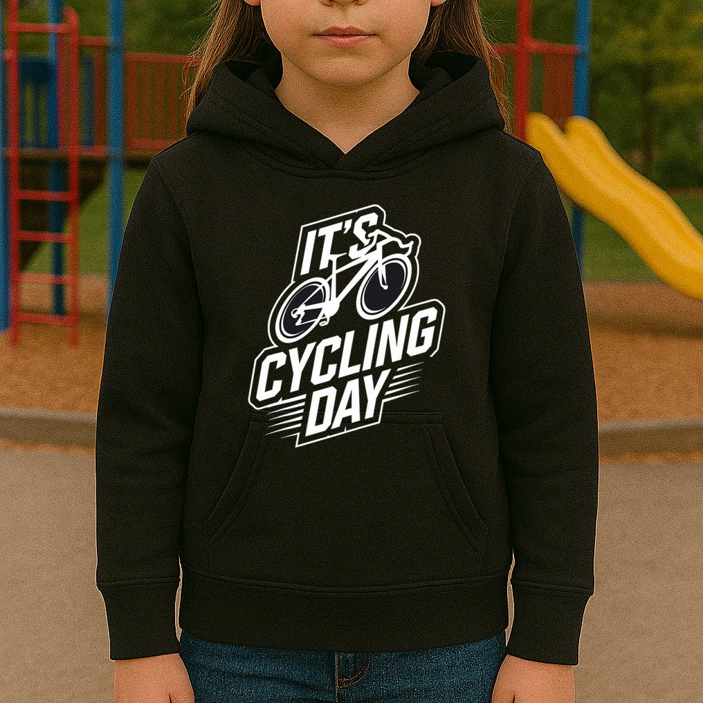 ItS Cycling Day For Cyclist Accessories Cycling Kids Hoodie