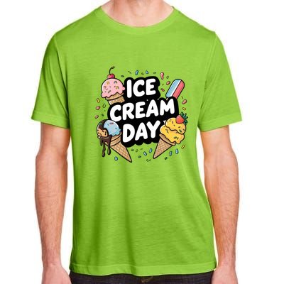 Ice Cream Day 2024 Ice Cream Ice Cream Gift Adult ChromaSoft Performance T-Shirt