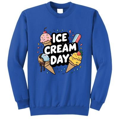 Ice Cream Day 2024 Ice Cream Ice Cream Gift Sweatshirt