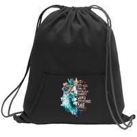 I Can Do All Things Through Christ Lion Faith Christian Sweatshirt Cinch Pack Bag