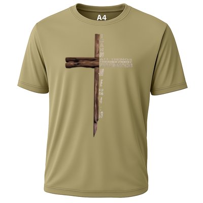 I Can Do All Things Through Christ Who Strengthens Me Cross Performance Shirt
