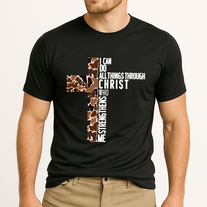 I Can Do All Things Through Christ Who Strengthens Me Cooling Performance Crew T-Shirt