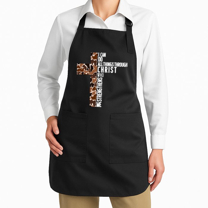 I Can Do All Things Through Christ Who Strengthens Me Apron