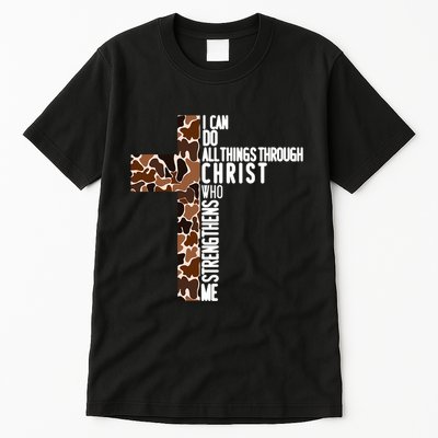 I Can Do All Things Through Christ Who Strengthens Me Tall T-Shirt