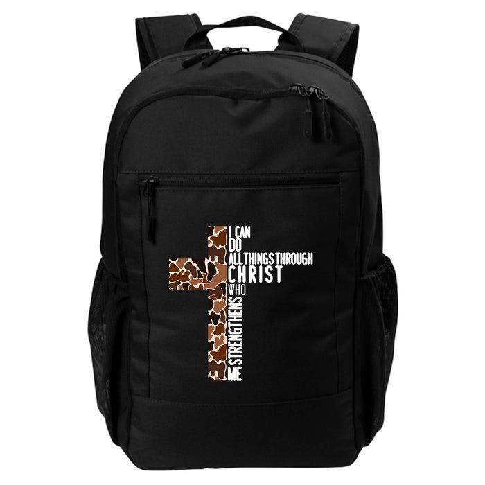 I Can Do All Things Through Christ Who Strengthens Me Backpack