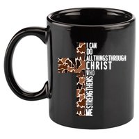 I Can Do All Things Through Christ Who Strengthens Me 11oz C Handle Ceramic Mug