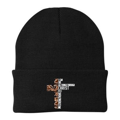 I Can Do All Things Through Christ Who Strengthens Me Beanie