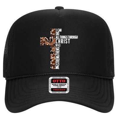 I Can Do All Things Through Christ Who Strengthens Me Trucker Hat