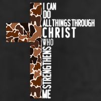 I Can Do All Things Through Christ Who Strengthens Me Golf Towel