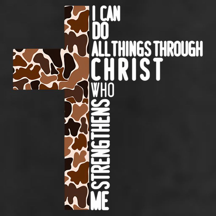 I Can Do All Things Through Christ Who Strengthens Me Golf Towel