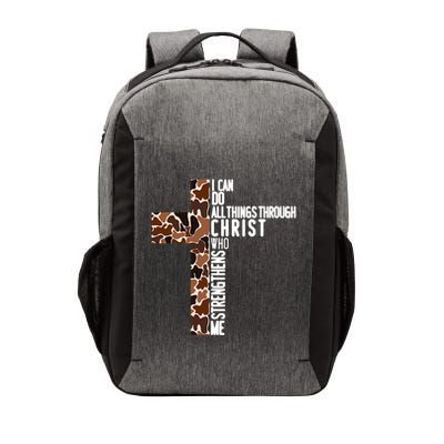 I Can Do All Things Through Christ Who Strengthens Me Vector Backpack