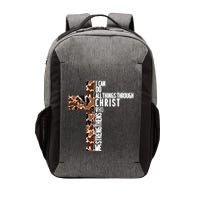 I Can Do All Things Through Christ Who Strengthens Me Vector Backpack