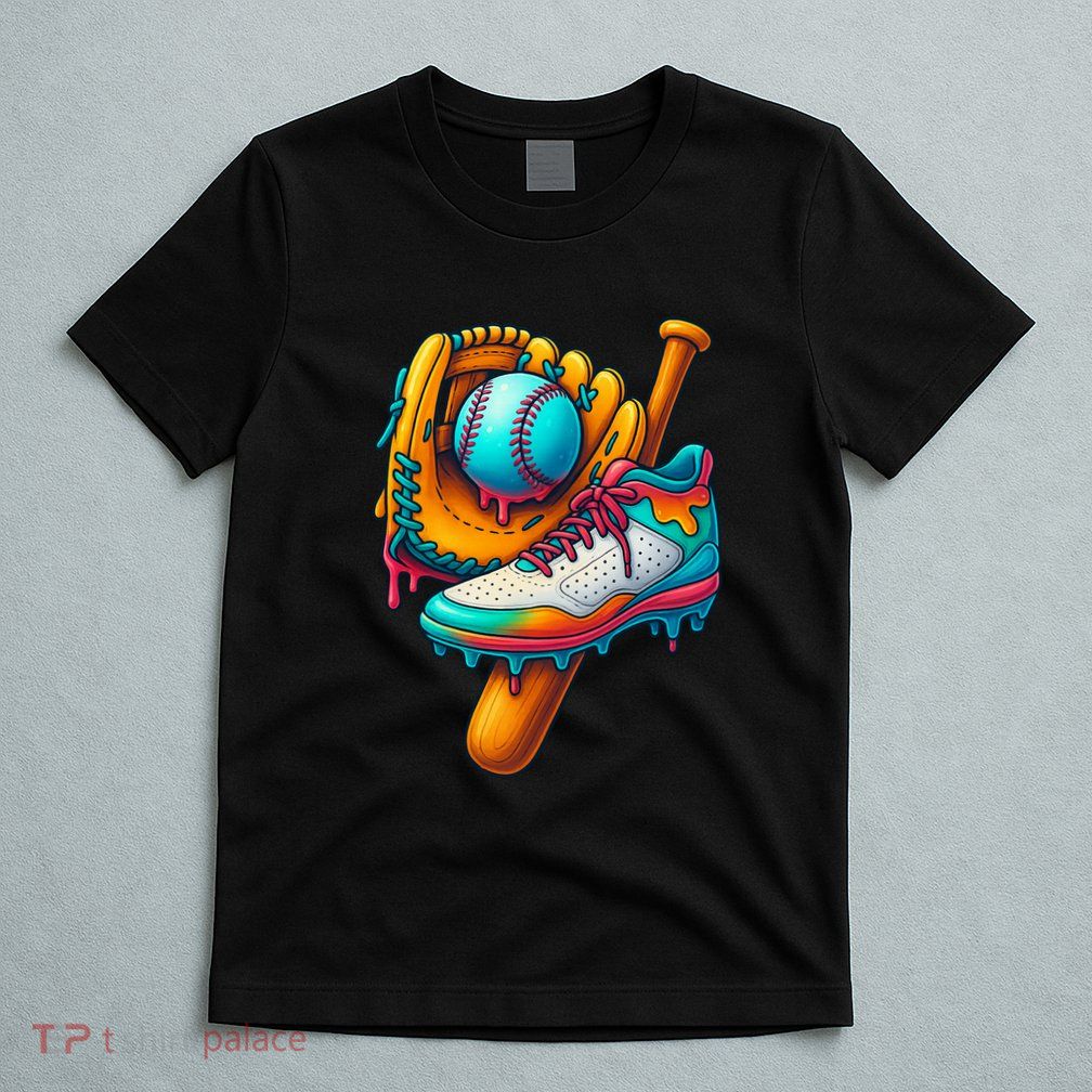 Ice Cream Shoes Drip Baseball Stuff T-Shirt
