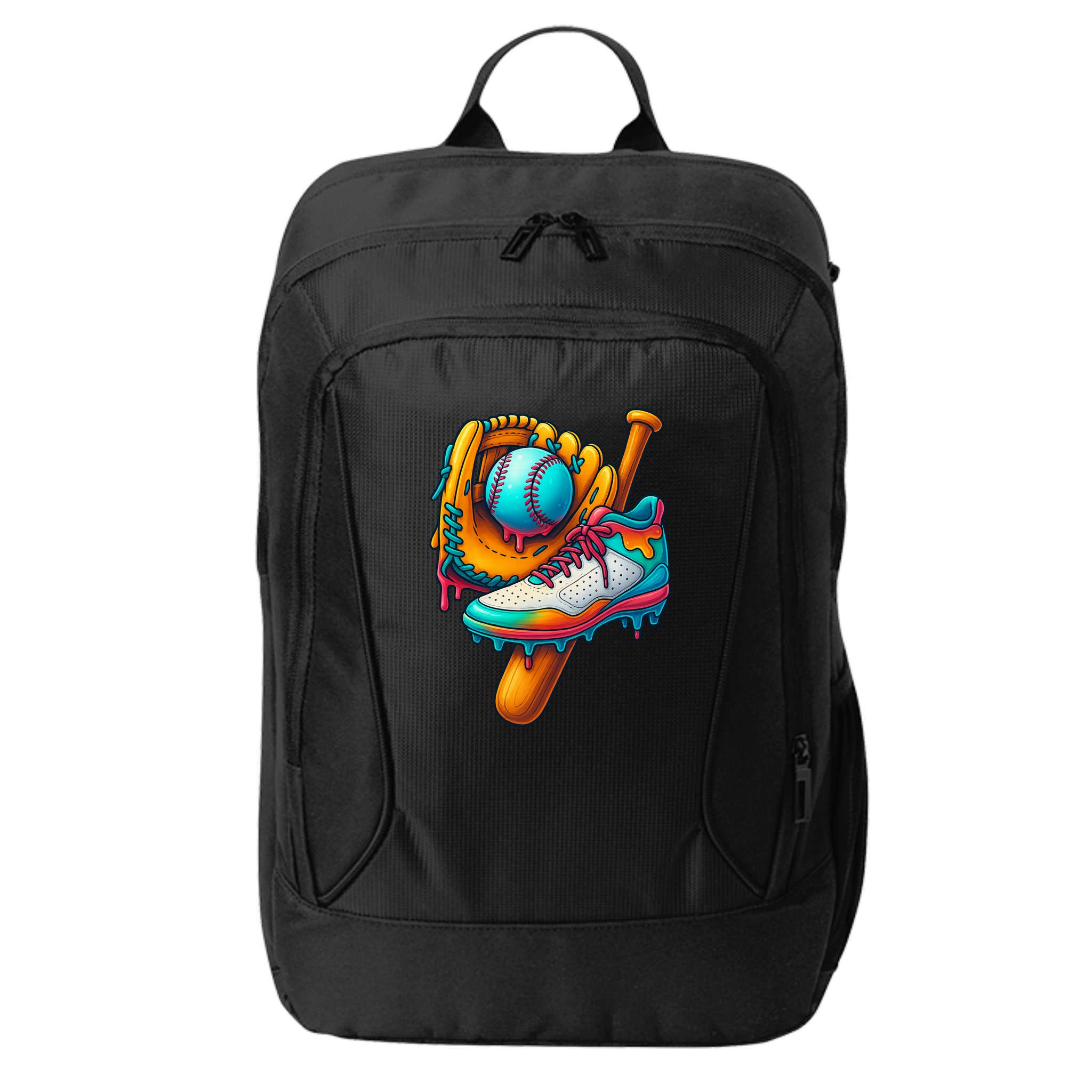 Ice Cream Shoes Drip Baseball Stuff City Backpack