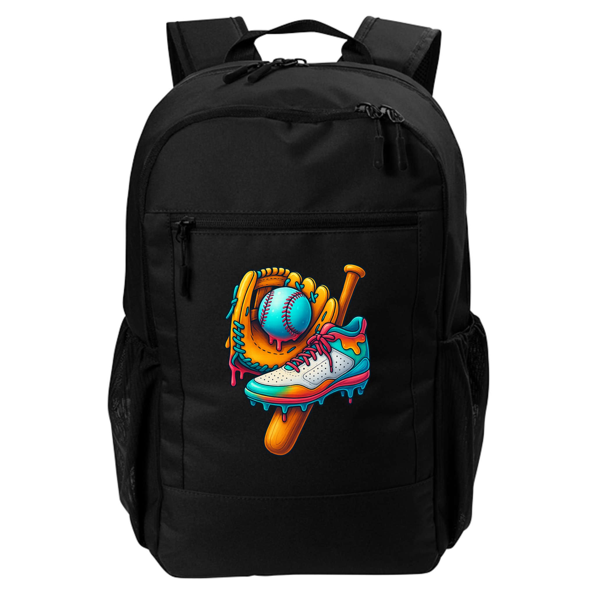 Ice Cream Shoes Drip Baseball Stuff Backpack