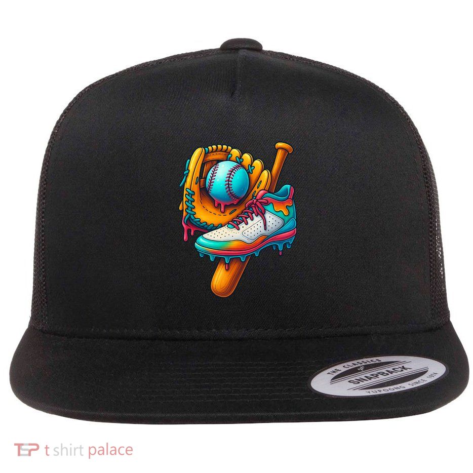 Ice Cream Shoes Drip Baseball Stuff Flatbill Hat