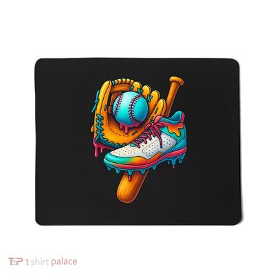 Ice Cream Shoes Drip Baseball Stuff Mousepad