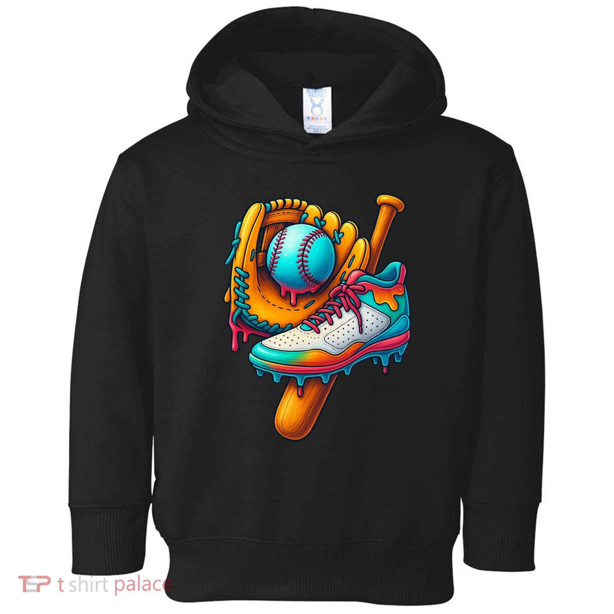 Ice Cream Shoes Drip Baseball Stuff Toddler Hoodie