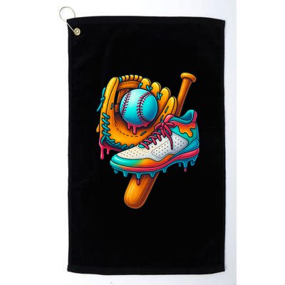 Ice Cream Shoes Drip Baseball Stuff Golf Towel