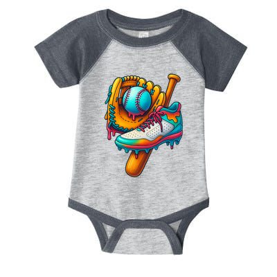 Ice Cream Shoes Drip Baseball Stuff Infant Baby Jersey Bodysuit