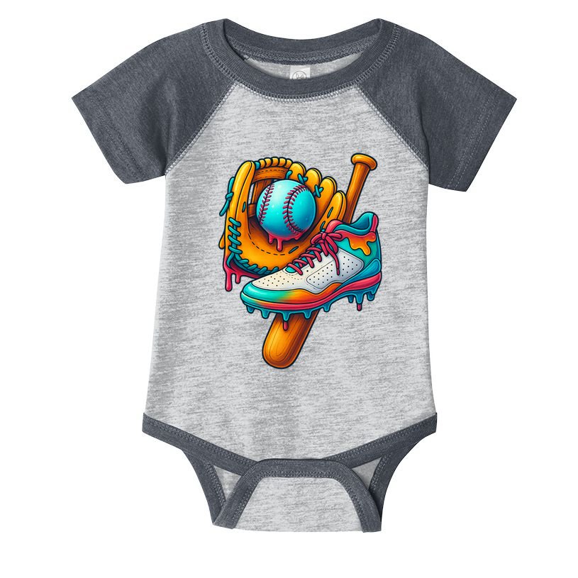 Ice Cream Shoes Drip Baseball Stuff Infant Baby Jersey Bodysuit