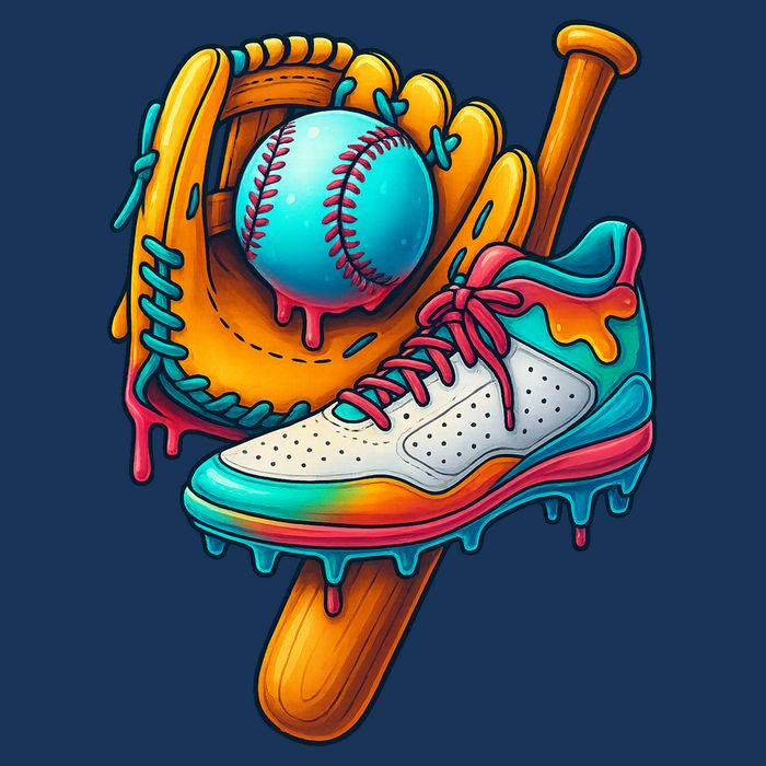 Ice Cream Shoes Drip Baseball Stuff Infant Baby Jersey Bodysuit