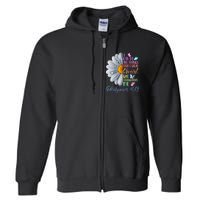 I Can Do All Things Through Christ Religious Butterfly Art Full Zip Hoodie