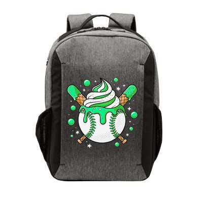 Ice Cream Drip Baseball Stuff Stuff Baseball Vector Backpack