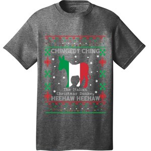 Italian Christmas Donkey Italy Ugly Christmas T-Shirt