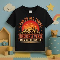 I Can Do All Things Through A Verse Taken Out Of Context Toddler T-Shirt