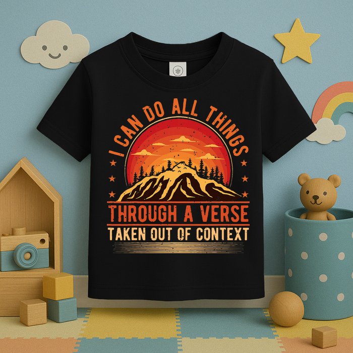 I Can Do All Things Through A Verse Taken Out Of Context Toddler T-Shirt