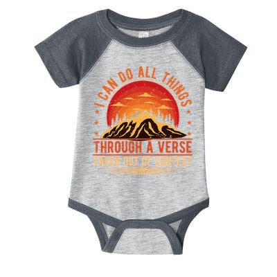 I Can Do All Things Through A Verse Taken Out Of Context Infant Baby Jersey Bodysuit