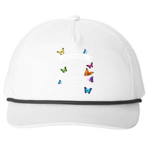 I Can Do All Things Through Christ Butterfly Art Religion Gift Snapback Five-Panel Rope Hat