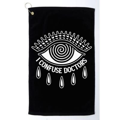 I Confuse Doctors Golf Towel