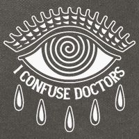 I Confuse Doctors Cotton Canvas Backpack