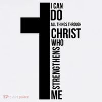 I Can Do All Things Through Christ Who Strengthens Me Cross Visor