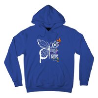 I Can Do All Things Through Christ Butterfly Art Religious Funny Gift Hoodie