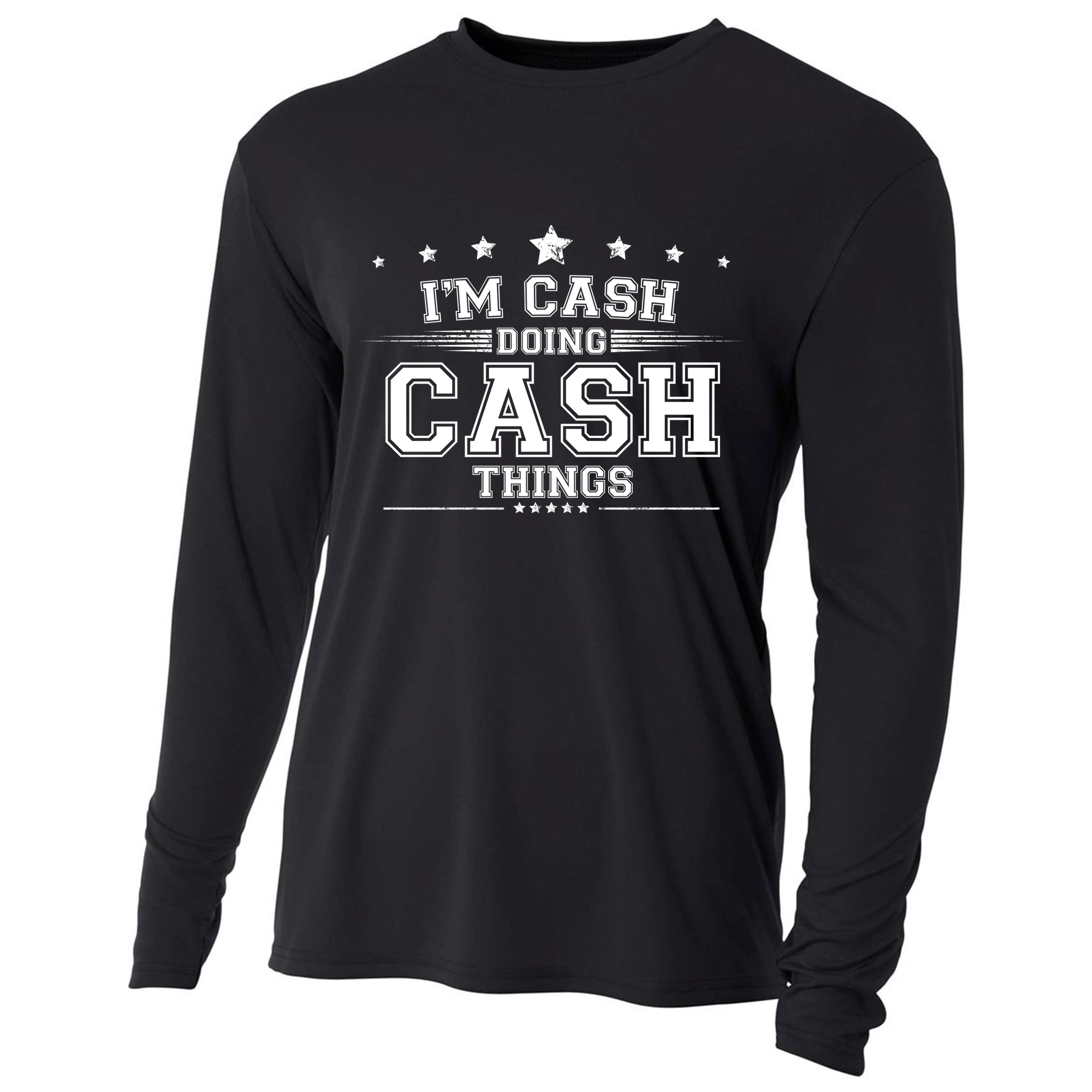 Im Cash Doing Cash Things Cooling Performance Long Sleeve Crew