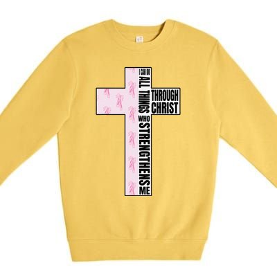 I Can Do All Things Through Christ Who Strengthens Dancer Premium Crewneck Sweatshirt