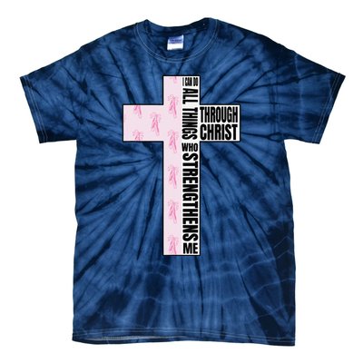 I Can Do All Things Through Christ Who Strengthens Dancer Tie-Dye T-Shirt