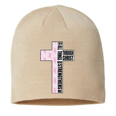 I Can Do All Things Through Christ Who Strengthens Dancer Sustainable Beanie