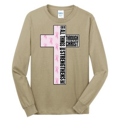 I Can Do All Things Through Christ Who Strengthens Dancer Tall Long Sleeve T-Shirt