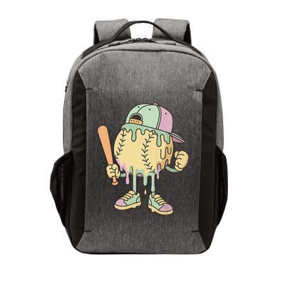 Ice Cream Drip Baseball Spots Retro Vector Backpack