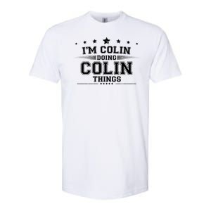 Im Colin Doing Colin Things Softstyle CVC T-Shirt