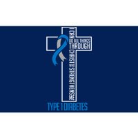 I Can Do Things Jesus Who Strenghtens Me Diabetes Type 1 Bumper Sticker