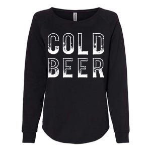 Ice Cold Beer Womens California Wash Sweatshirt