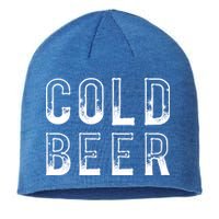 Ice Cold Beer Sustainable Beanie