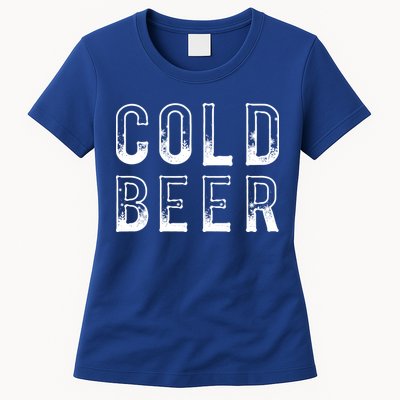 Ice Cold Beer Womens T-Shirt